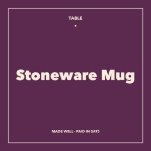 Stoneware Mug